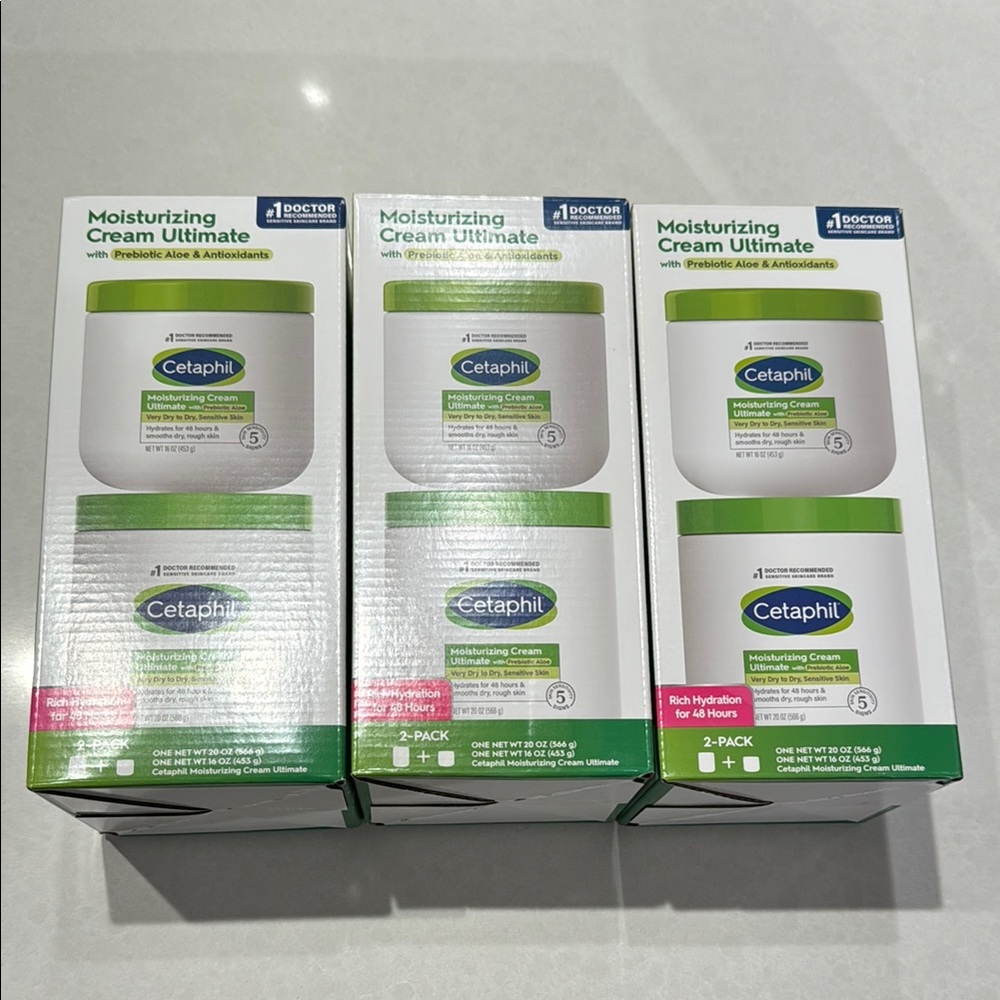 Cetaphil moisturizing cream ultimate with prebiotic aloe